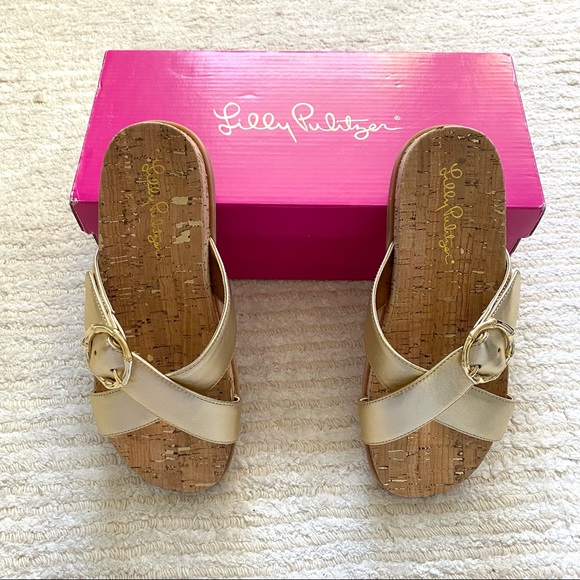 NWT Lilly Pulitzer Bayshore sandal - Picture 9 of 16